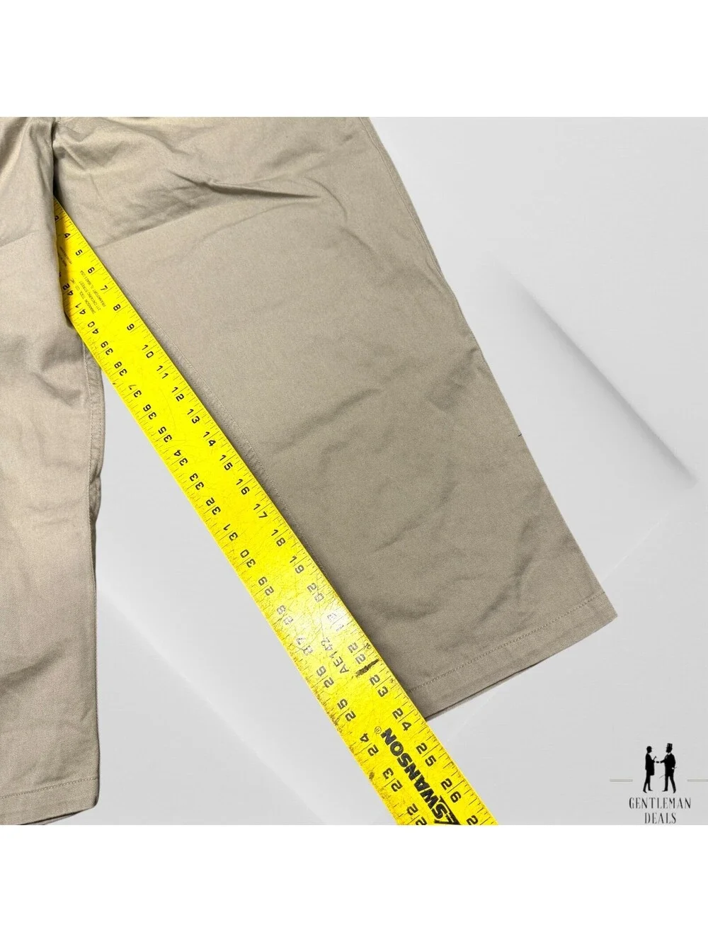 Universal Works Olive Double Pleat Chino Sz 31 x 24.5 100% Pants